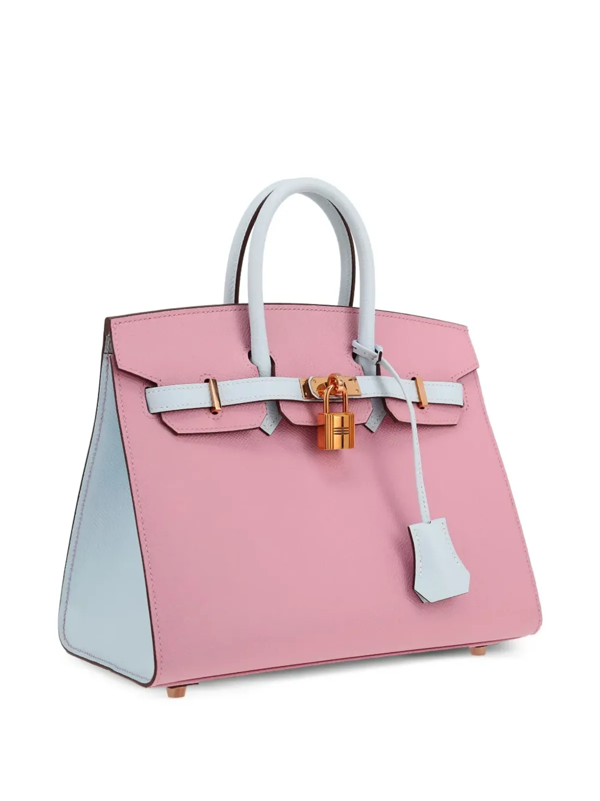 Hermès Pre-Owned ピンクのエプソンレザー バーキン トートバッグ - 画像4