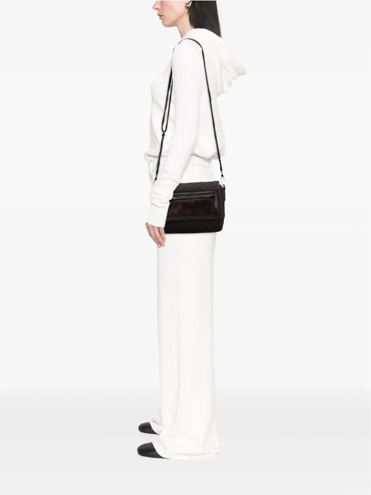 Gucci GGキャンバス クロスボディバッグ - ブラウン - 画像2