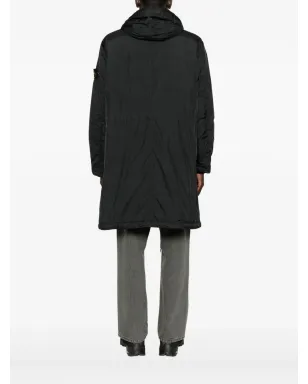 Stone Island フード付きドローストリングコート - サムネイル4