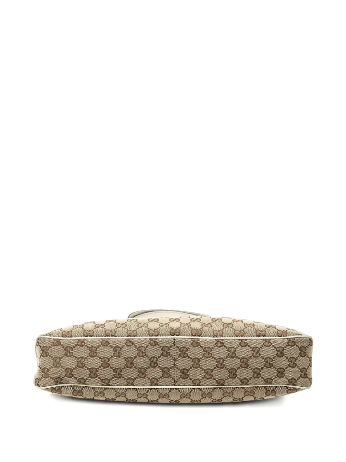 Gucci Pre-Owned GGモノグラム ダブルハンドル ショルダーバッグ - Neutrals - 画像4
