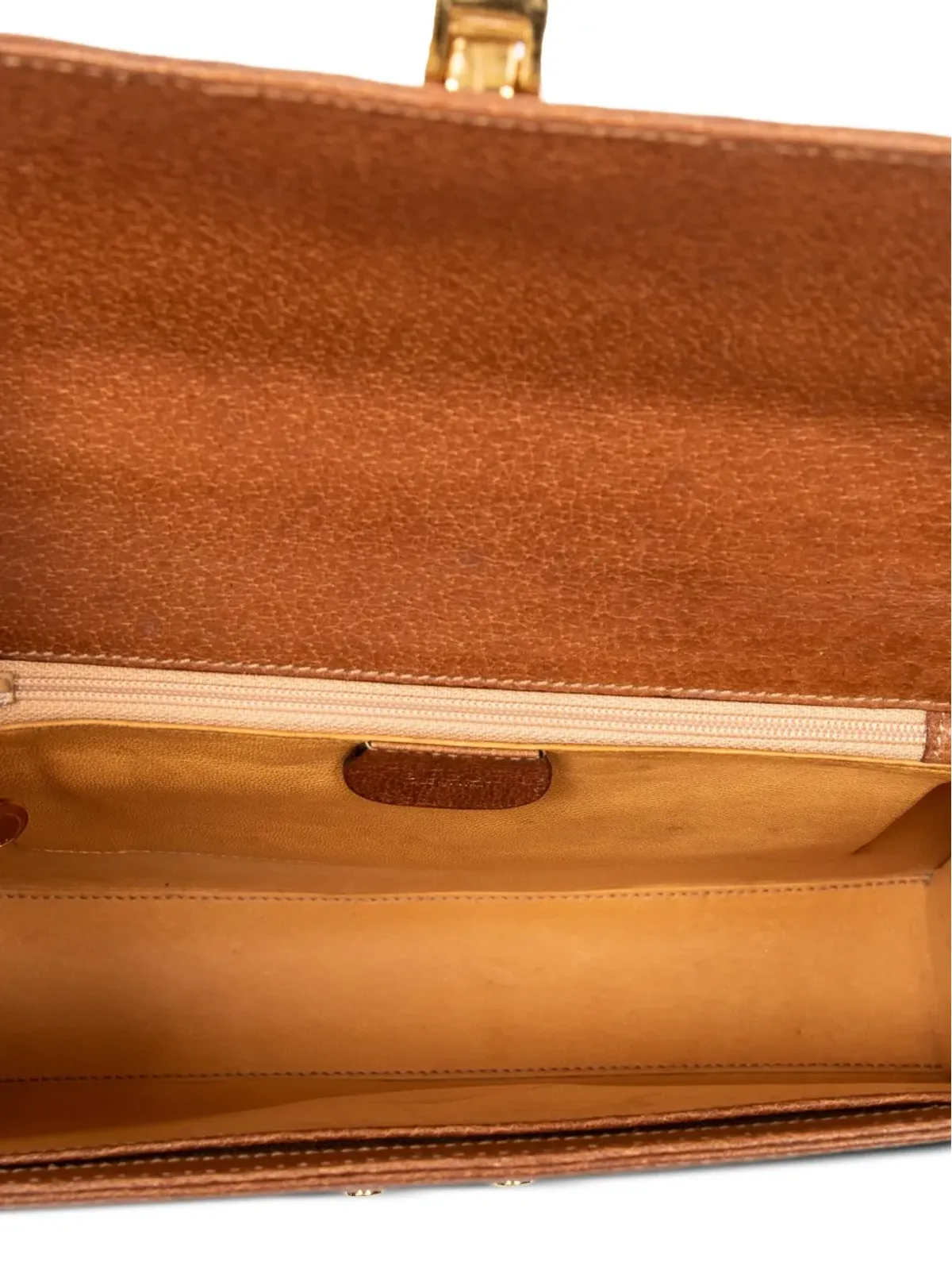 Gucci Pre-Owned レザーフラップオーバーミニバッグ - 画像5