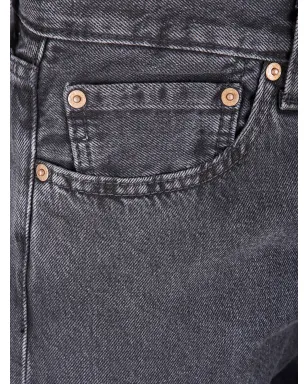 Levi's 501 ボタンフライストレートジーンズ - ブラック - サムネイル3