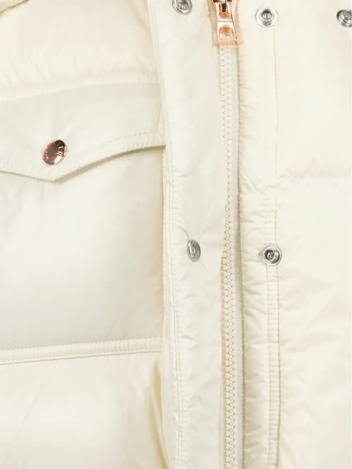 Moncler キルテッド フード付き ダウンジレ - 画像2