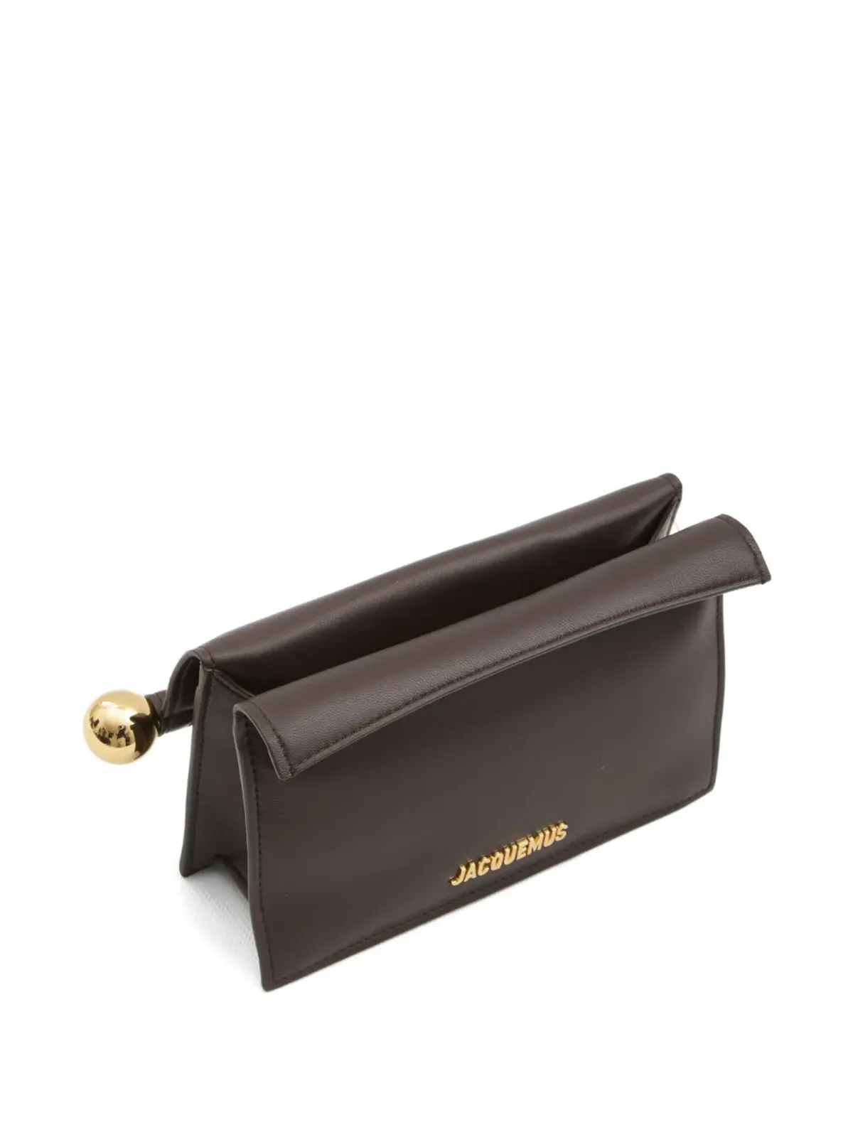 Jacquemus Rond Carré クラッチ - Brown - 画像4