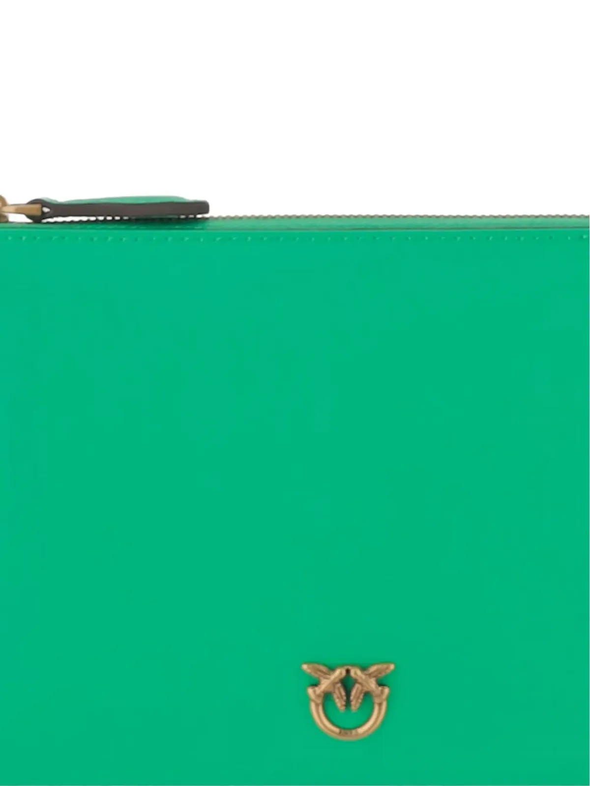 PINKO ロゴプレートジップクラッチバッグ - 画像4