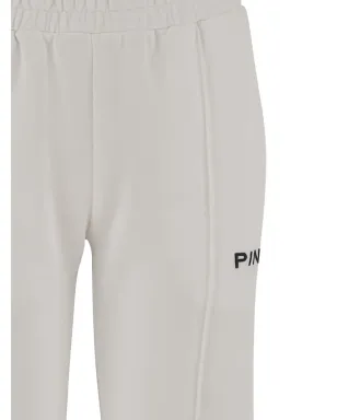 PINKO 刺繍入りエラスティックフレアパンツ - オフホワイト - サムネイル3