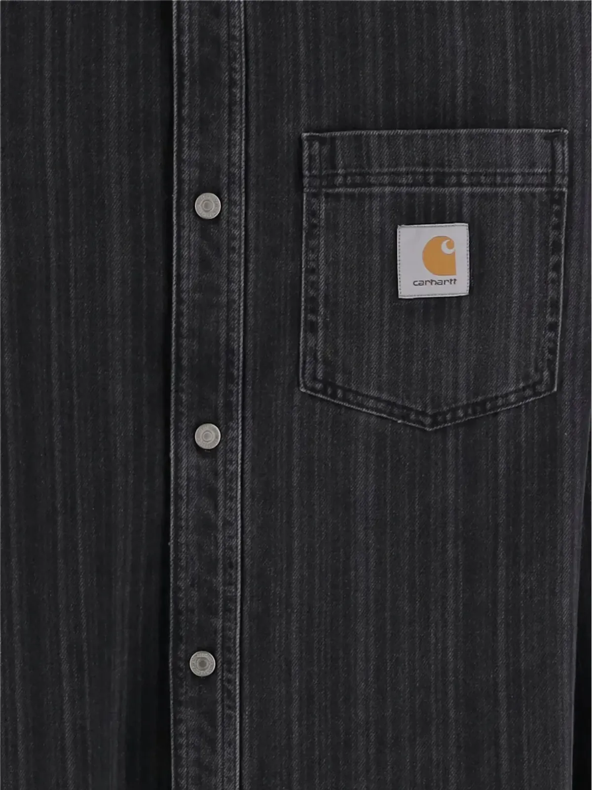 Carhartt WIP ストライプポケット付き コットンシャツ - 画像3