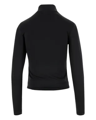 PINKO ハイネック半ジップスウェット ブラック - サムネイル2
