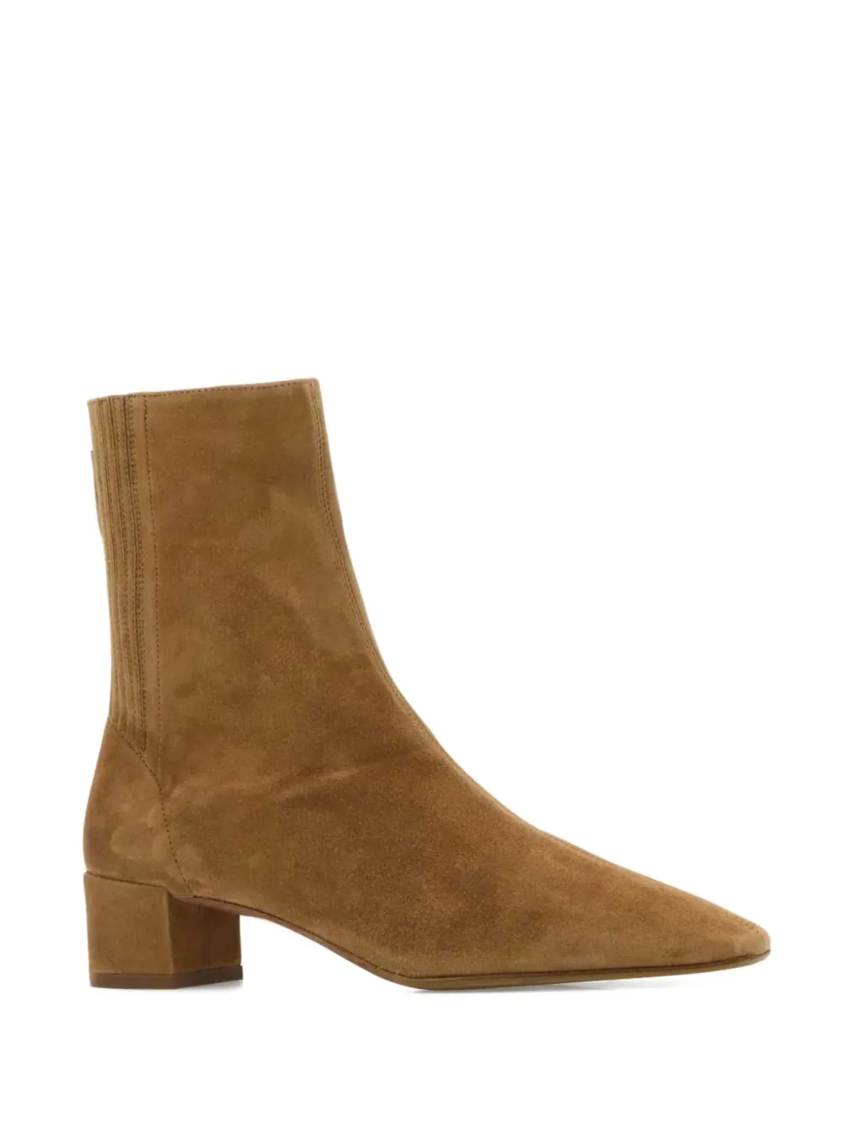 Aquazzura Saint Honorè スエード ブロックヒール アンクルブーツ - ブラウン - 画像2