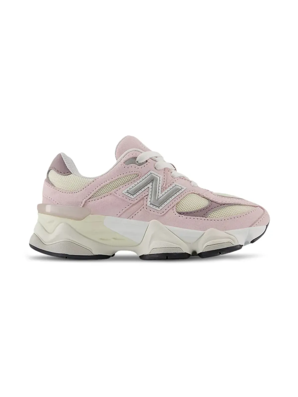 New Balance Kids 9060 ピンク/パープル スニーカー - 画像1