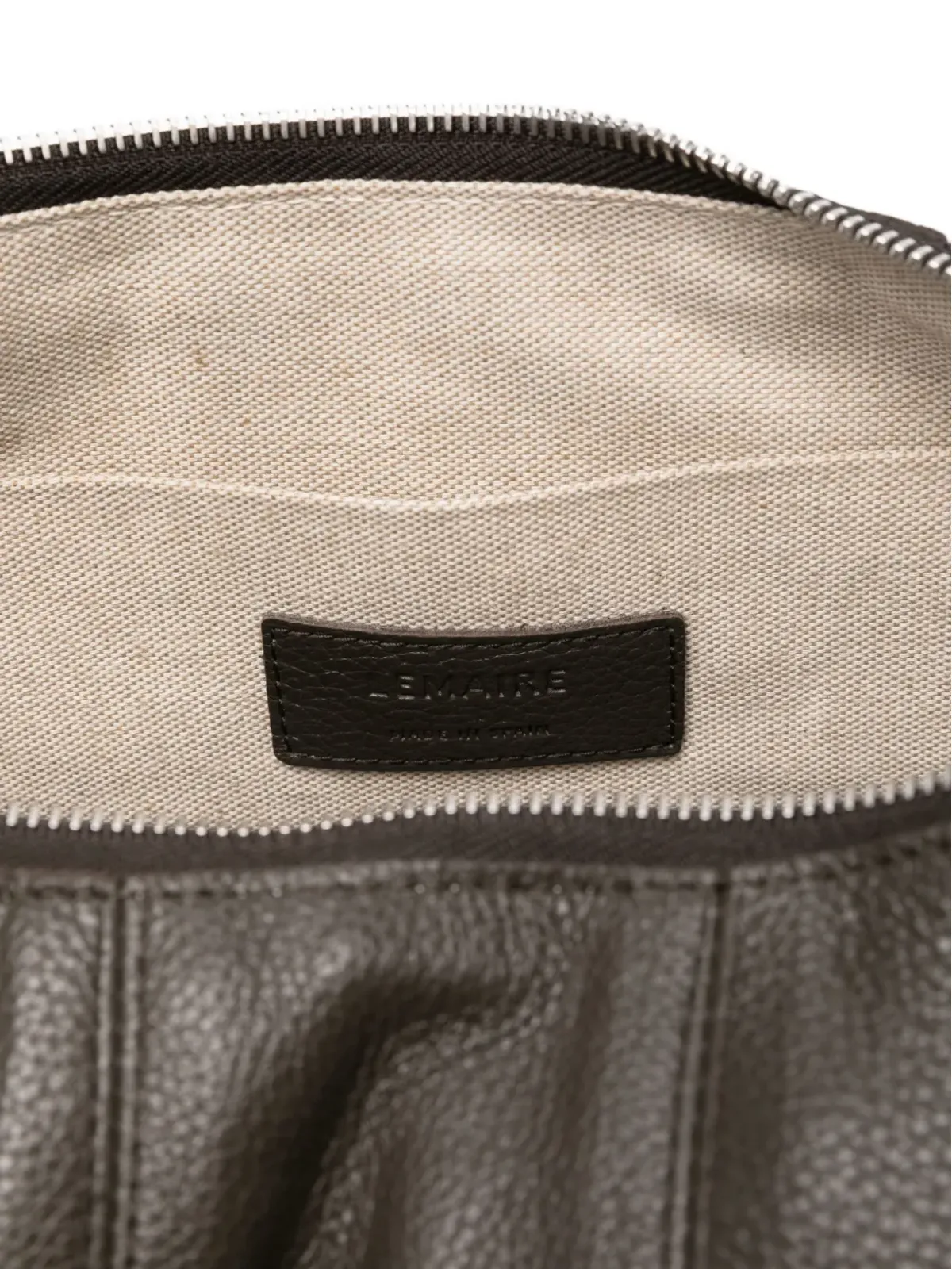 LEMAIRE クロワッサン結びレザーショルダーバッグ - 画像5