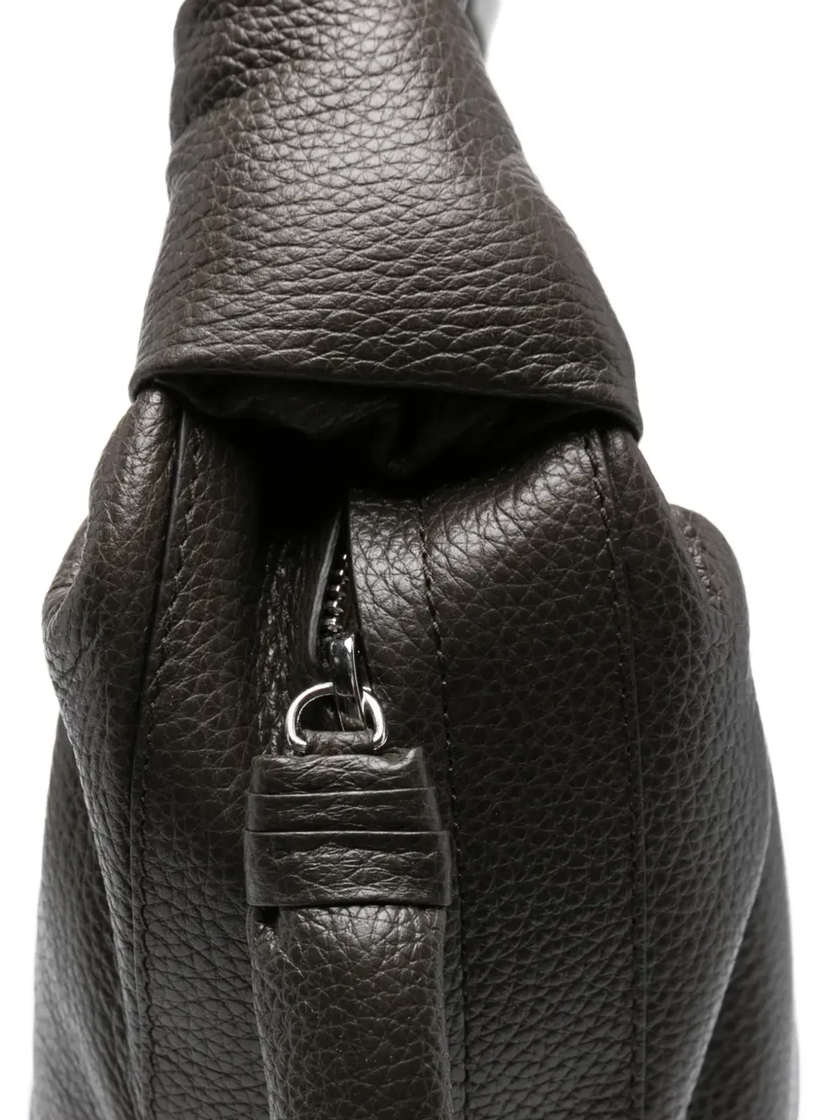 LEMAIRE クロワッサン結びレザーショルダーバッグ - 画像4