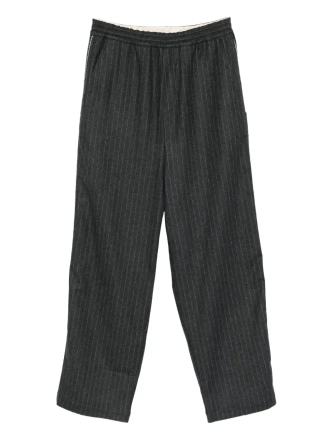 Isabel Benenato Isabel Benenato ピンストライプ ウエストゴム入りパンツの商品画像