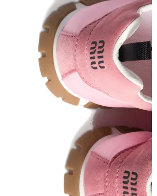 Miu Miu Tyre スニーカー ピンク - サムネイル5