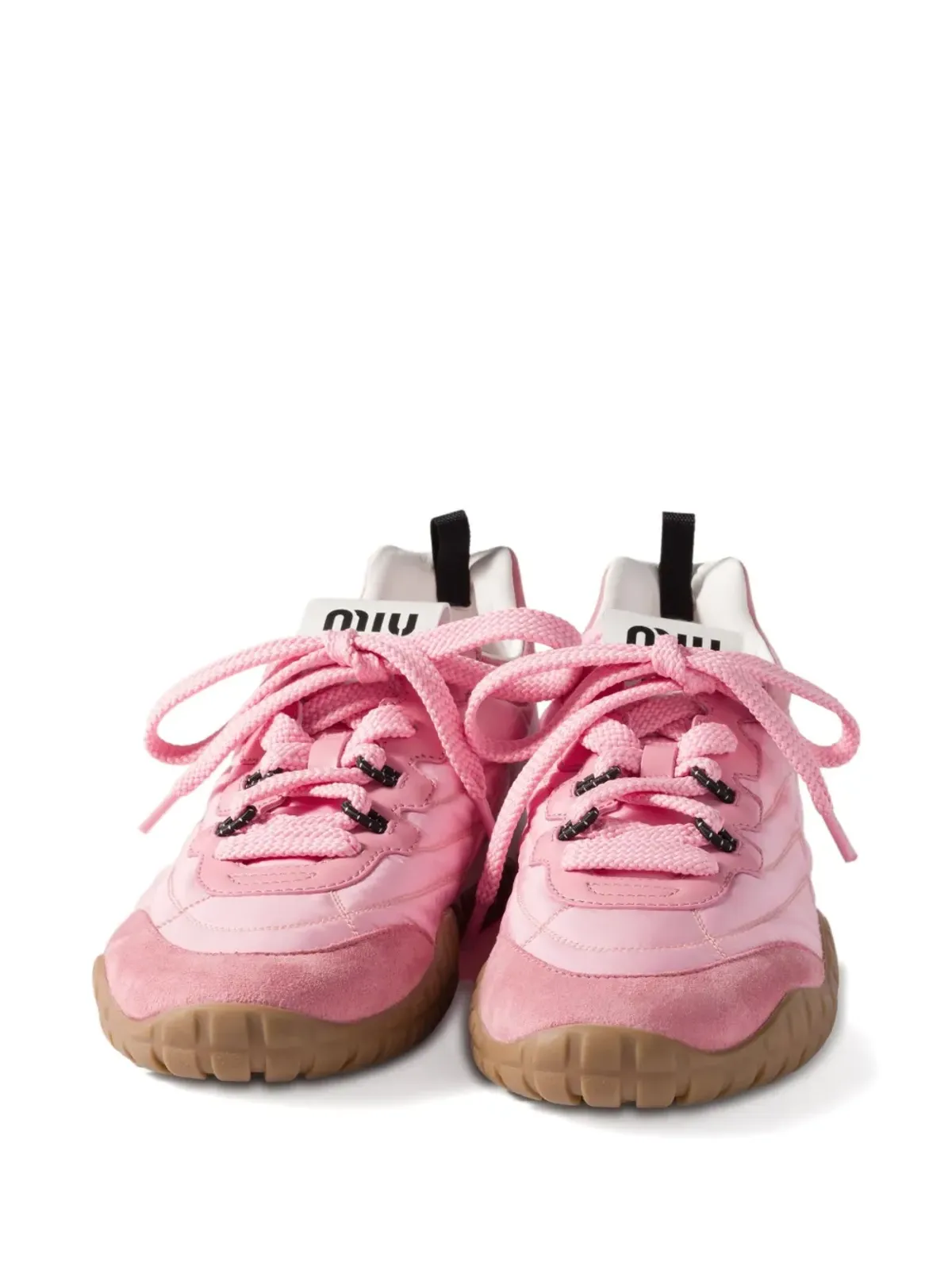 Miu Miu Tyre スニーカー ピンク - 画像3