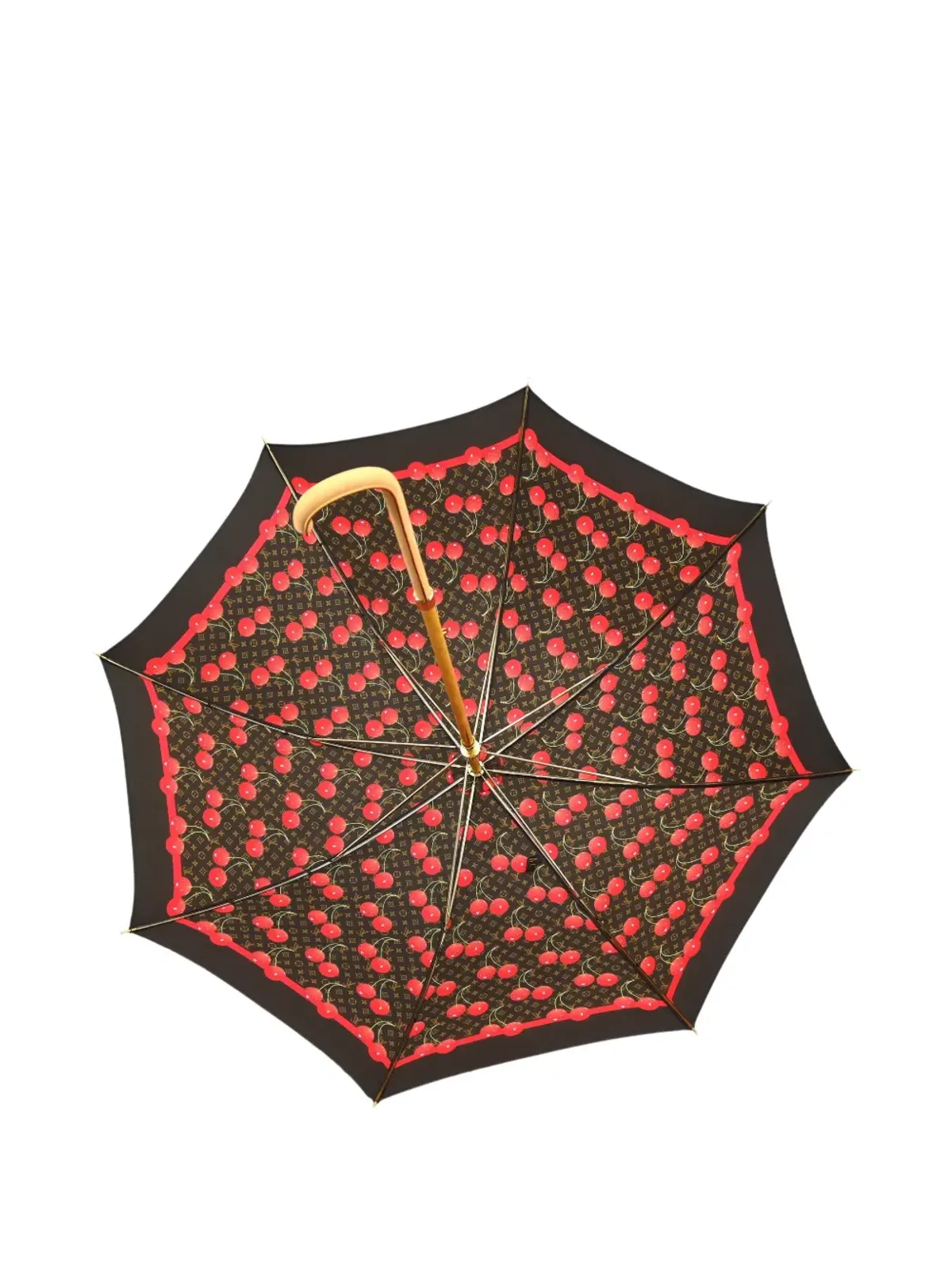 Louis Vuitton ビンテージ 1990-2000 Cherry Parapluie アンブレラ - ブラウン - 画像3