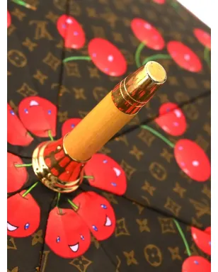 Louis Vuitton ビンテージ 1990-2000 Cherry Parapluie アンブレラ - ブラウン - サムネイル4