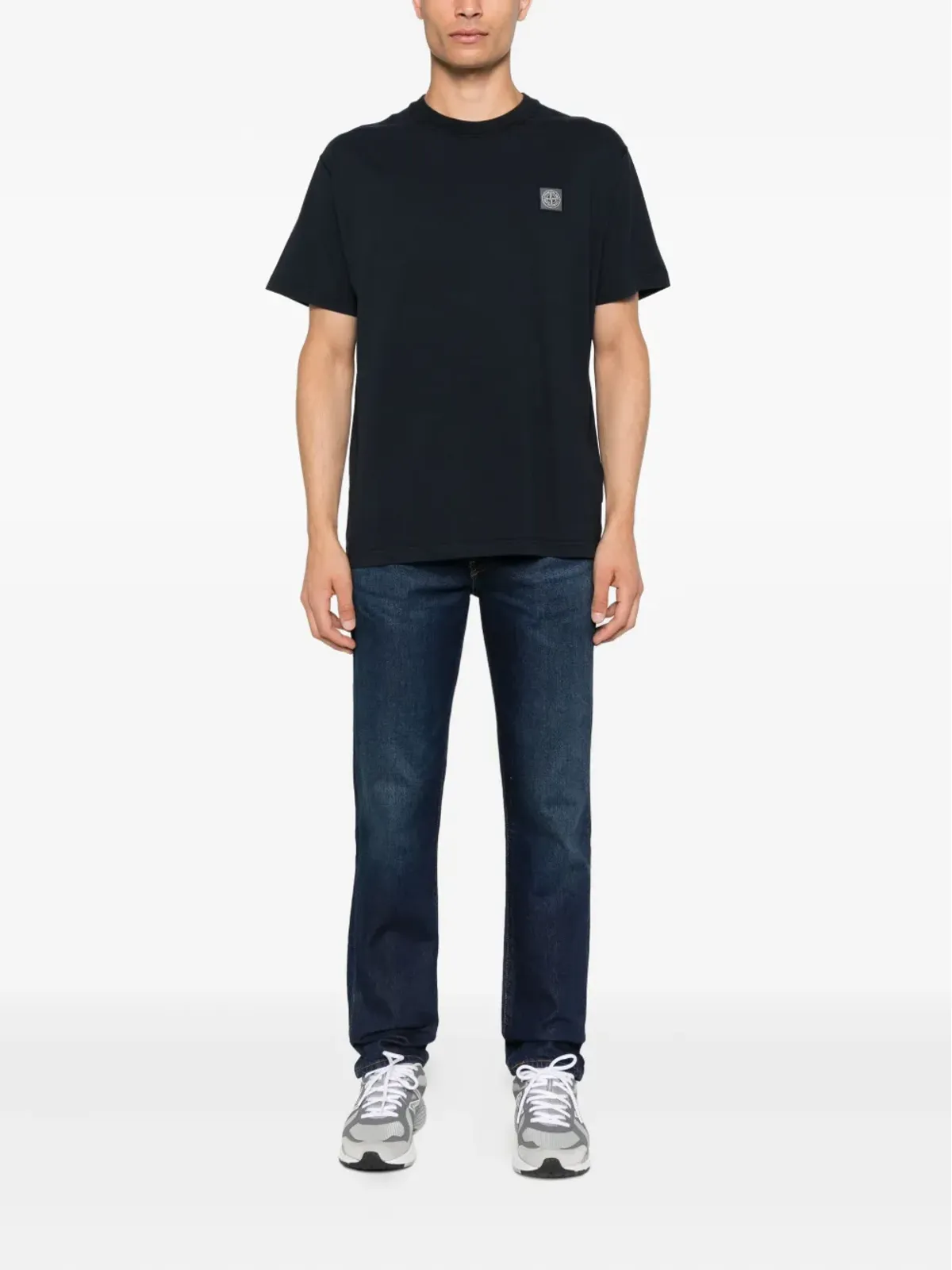 Stone Island ロゴパッチTシャツ - 画像2