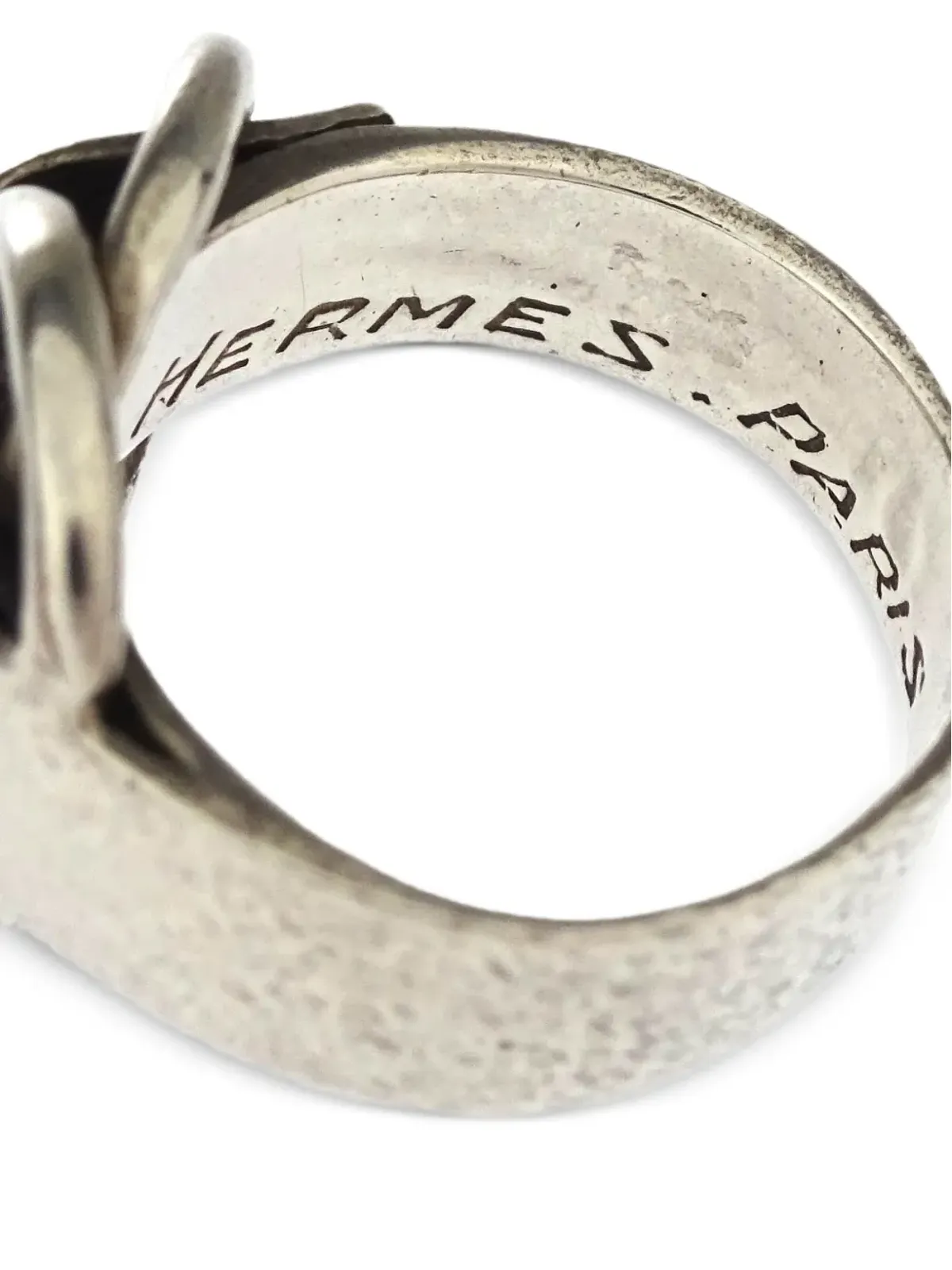 Hermès Pre-Owned Deux Anneaux リング - 画像4
