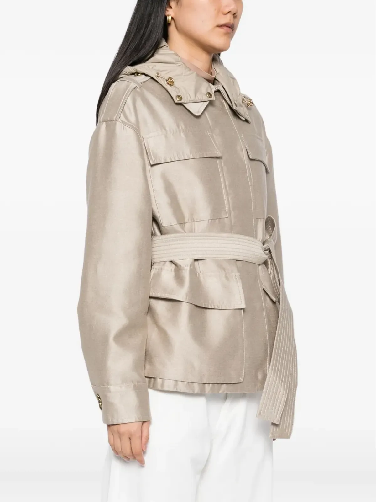 Moncler 刺繍ロゴジャケット - 画像3