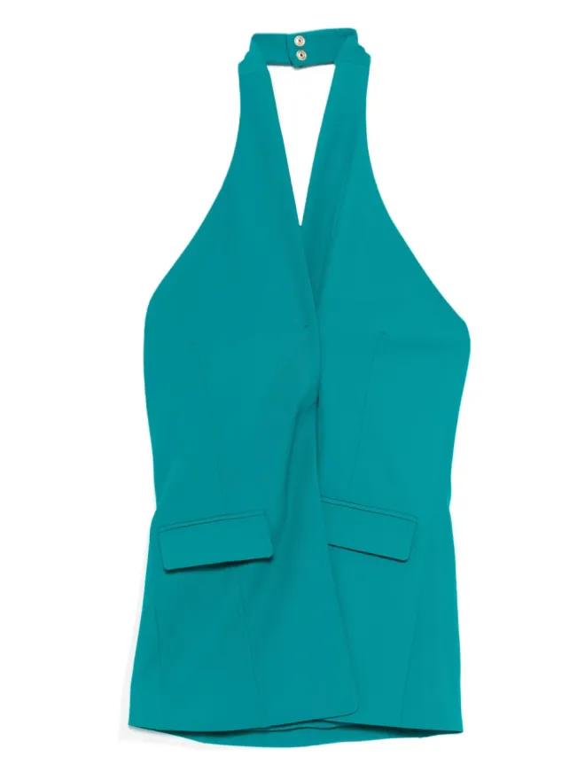 Patrizia Pepe Patrizia Pepe ホルターネック クロスオーバー トップの商品画像