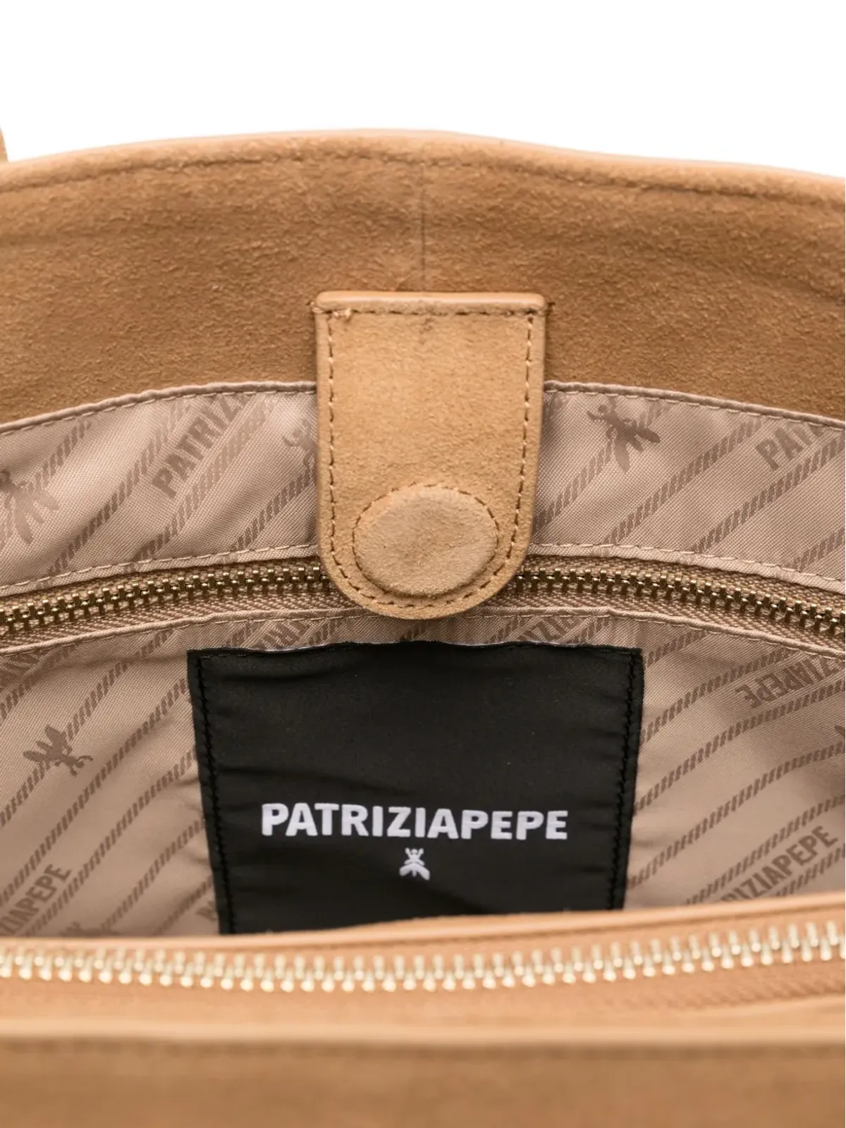 Patrizia Pepe ニュービジネス スエード トートバッグ - 画像4