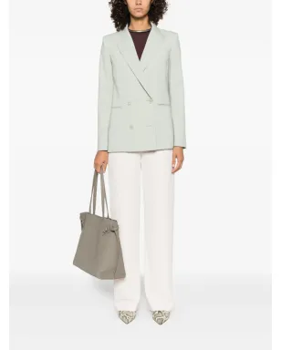 Patrizia Pepe ピークドラペル ダブルブレストジャケット - Grey - サムネイル2