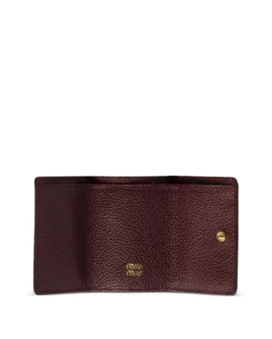 Miu Miu 小型レザーウォレット - レッド - サムネイル3