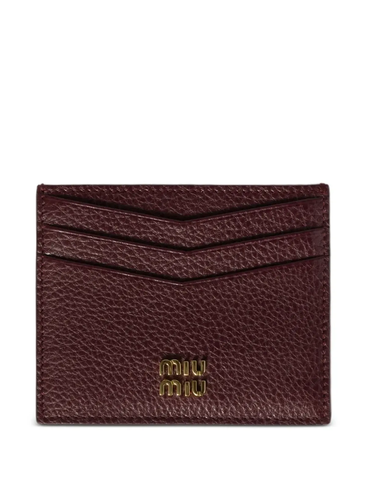 Miu Miu レザー カードホルダー - 画像1