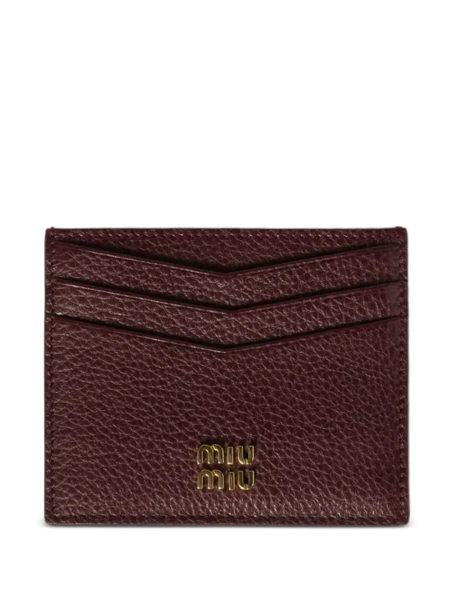 Miu Miu Miu Miu レザー カードホルダーの商品画像