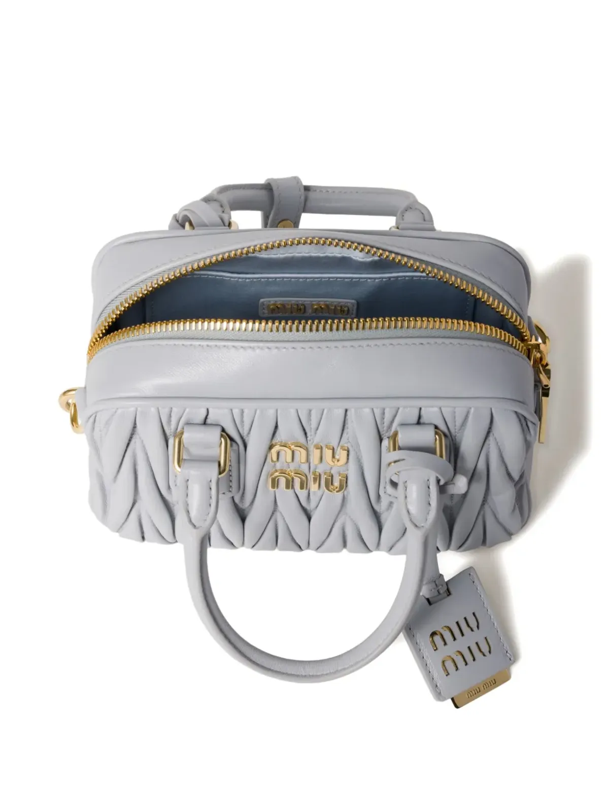 Miu Miu アルカディー マテラスレザーバッグ - 画像5