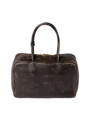 Miu Miu Beau ロゴエンボス ジップトップ トートバッグ - サムネイル2