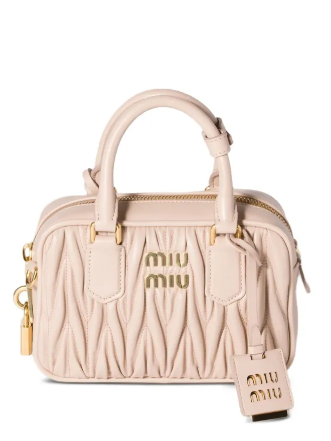 Miu Miu Miu Miu Arcadie マテラス レザー バッグの商品画像