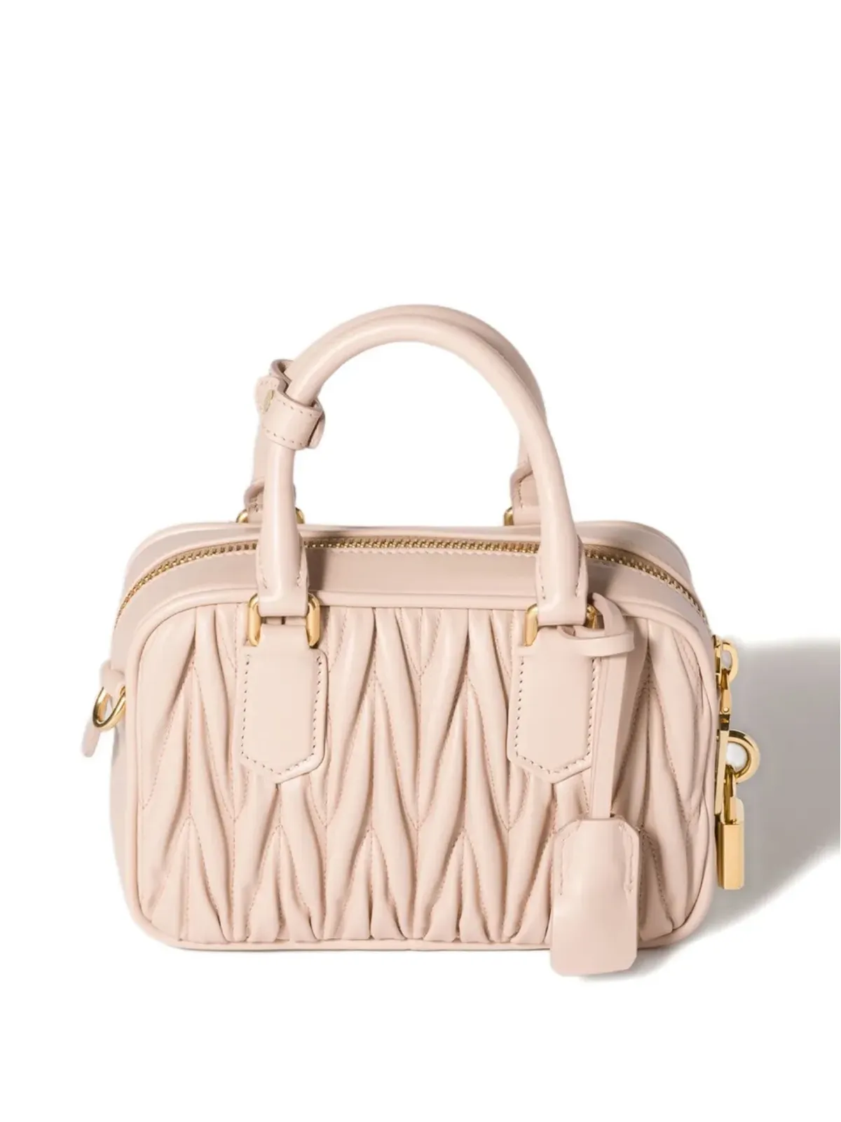 Miu Miu Arcadie マテラス レザー バッグ - 画像3