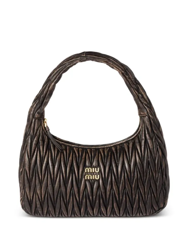 Miu Miu Miu Miu Wander matelassé ショルダーバッグの商品画像