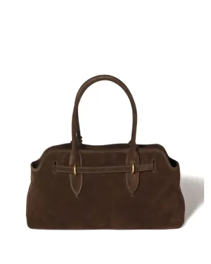 Miu Miu Aventure suede buckle-fastening tote bag - Brown - サムネイル2