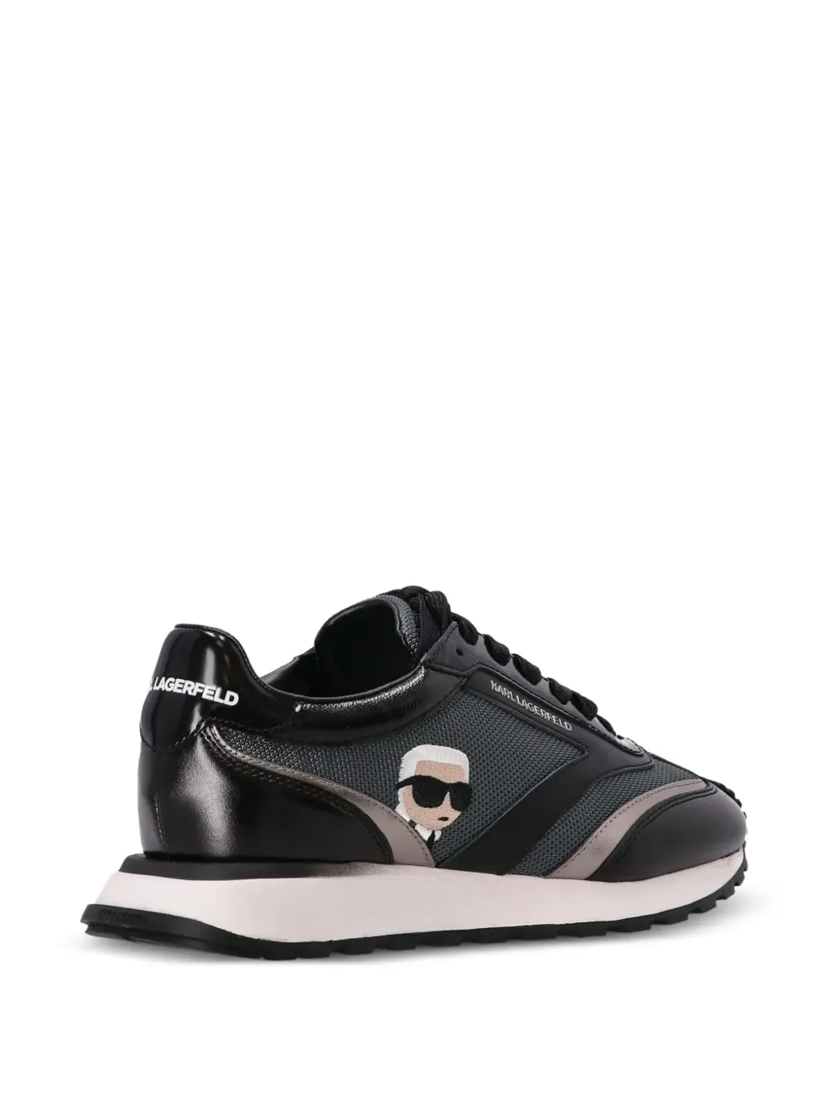 Karl Lagerfeld NFT Zone ロゴディテール スニーカー - 画像4
