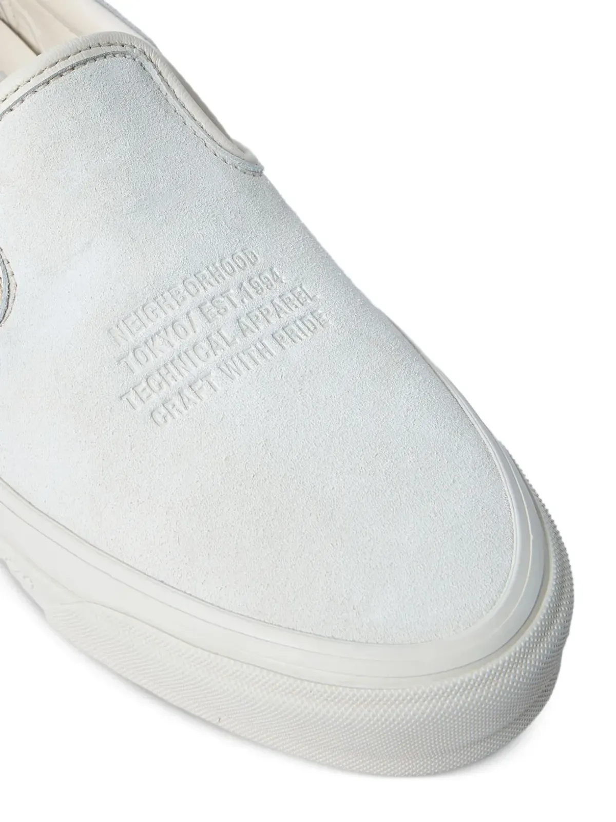 Vans ネイバーフッド 98 スリップオン スエードスニーカー - 画像3