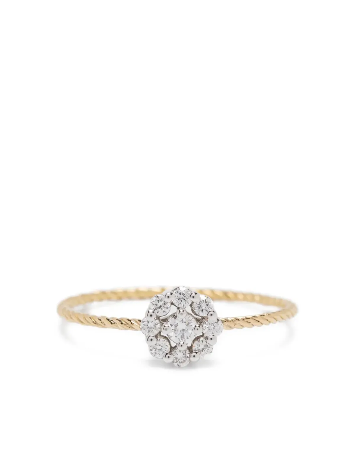 Wouters & Hendrix Gold 18kt yellow gold diamond ring - 画像3