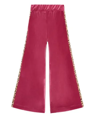 Roberto Cavalli Junior レオパード柄ベルベットパンツ - サムネイル4