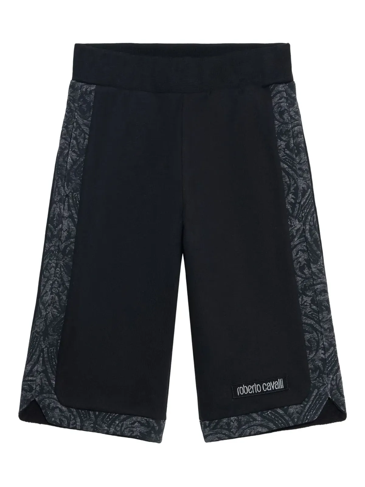 Roberto Cavalli Junior ジャカード挿入バミューダショーツ - 画像1