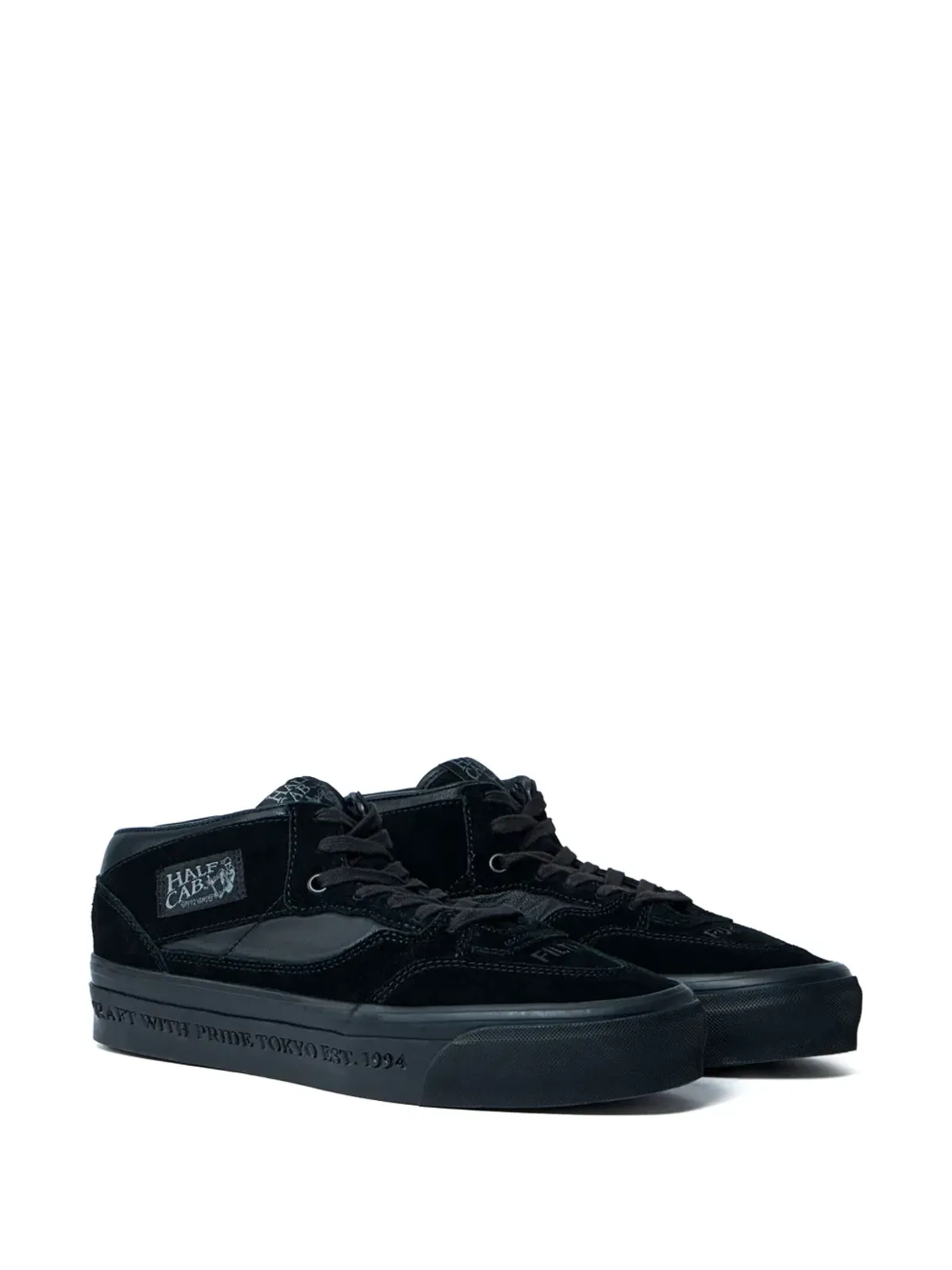 Vans ハーフキャブ スウェード スニーカー - ブラック - 画像2
