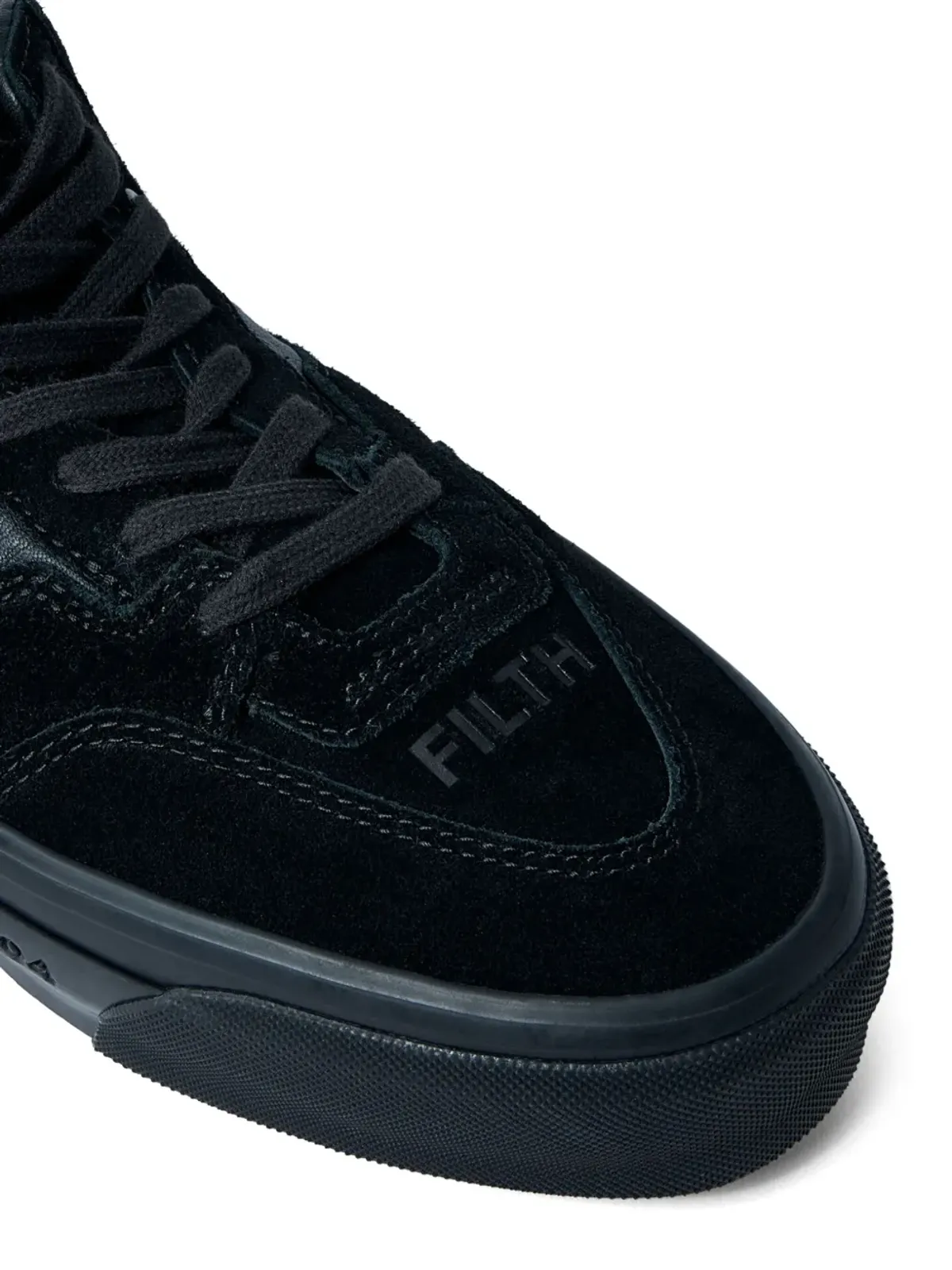 Vans ハーフキャブ スウェード スニーカー - ブラック - 画像3