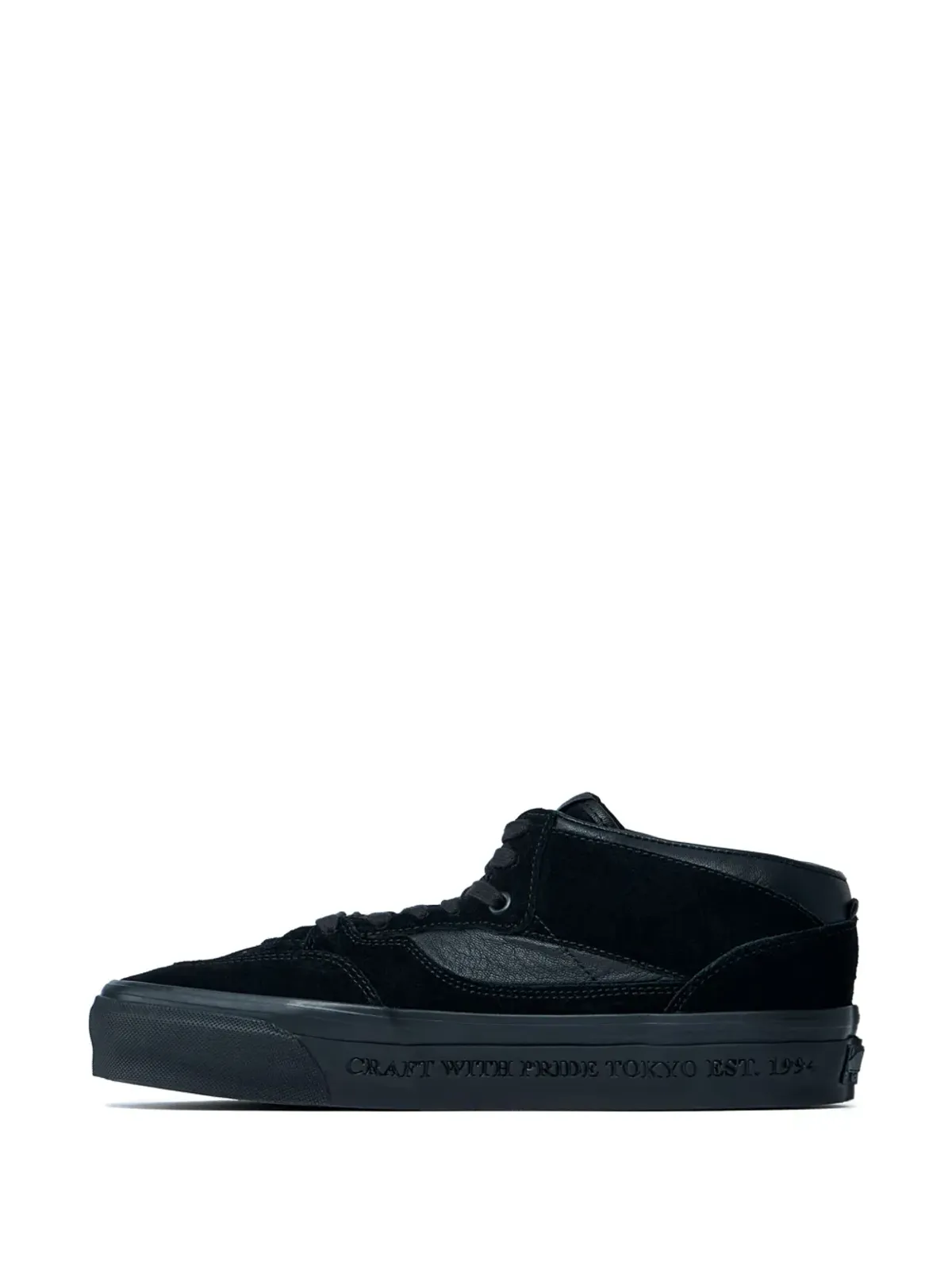 Vans ハーフキャブ スウェード スニーカー - ブラック - 画像4