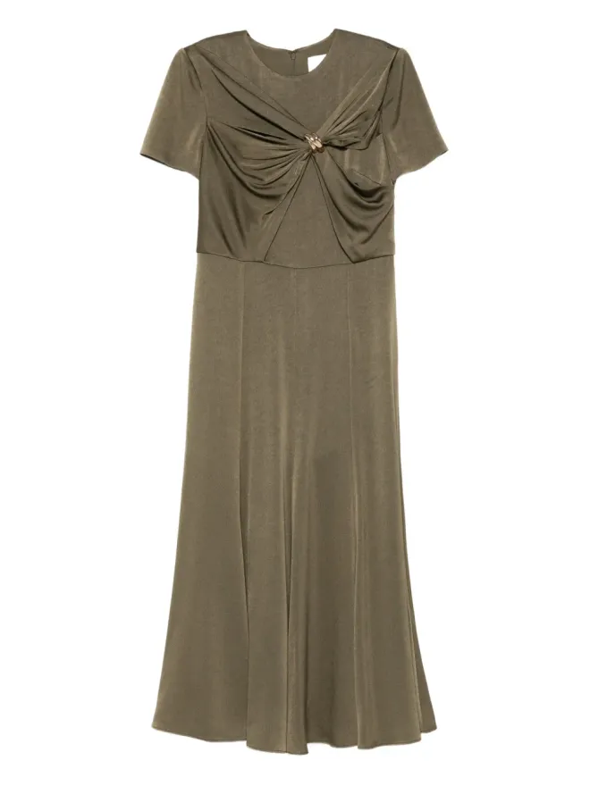 Roland Mouret Roland Mouret ノットディテール ミディドレスの商品画像