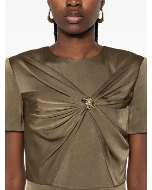 Roland Mouret ノットディテール ミディドレス - サムネイル5