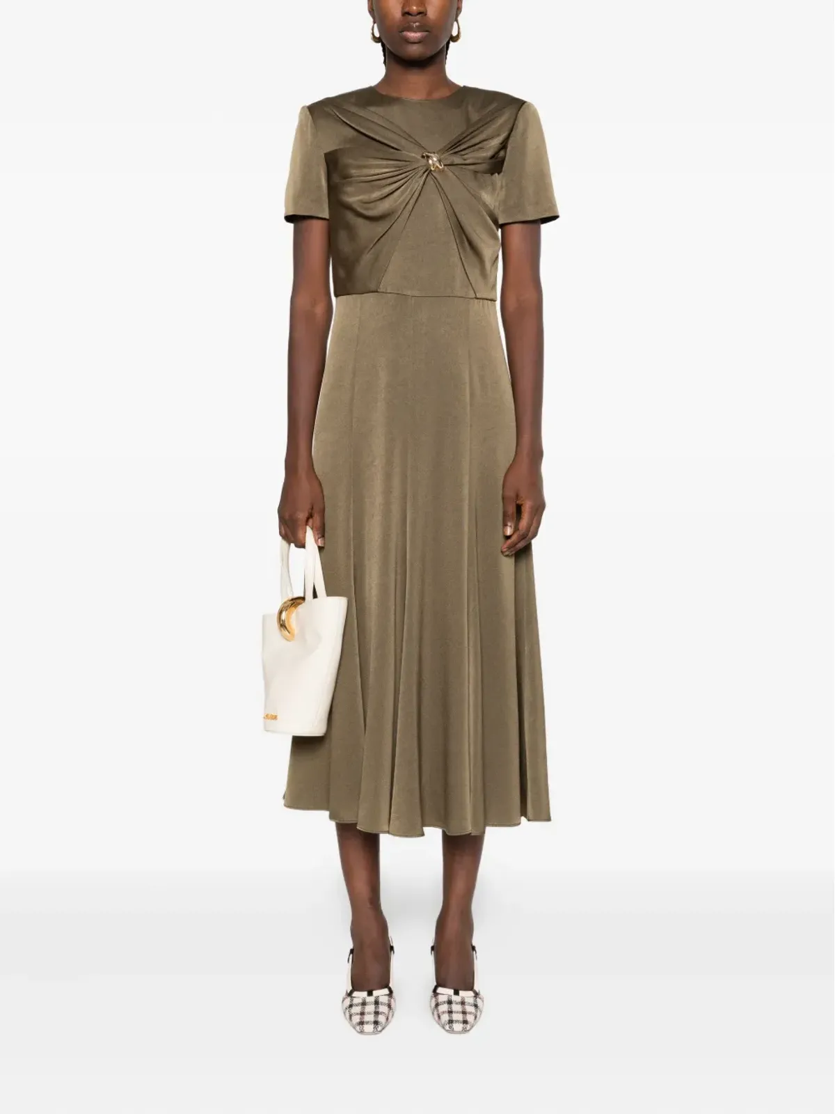 Roland Mouret ノットディテール ミディドレス - 画像2