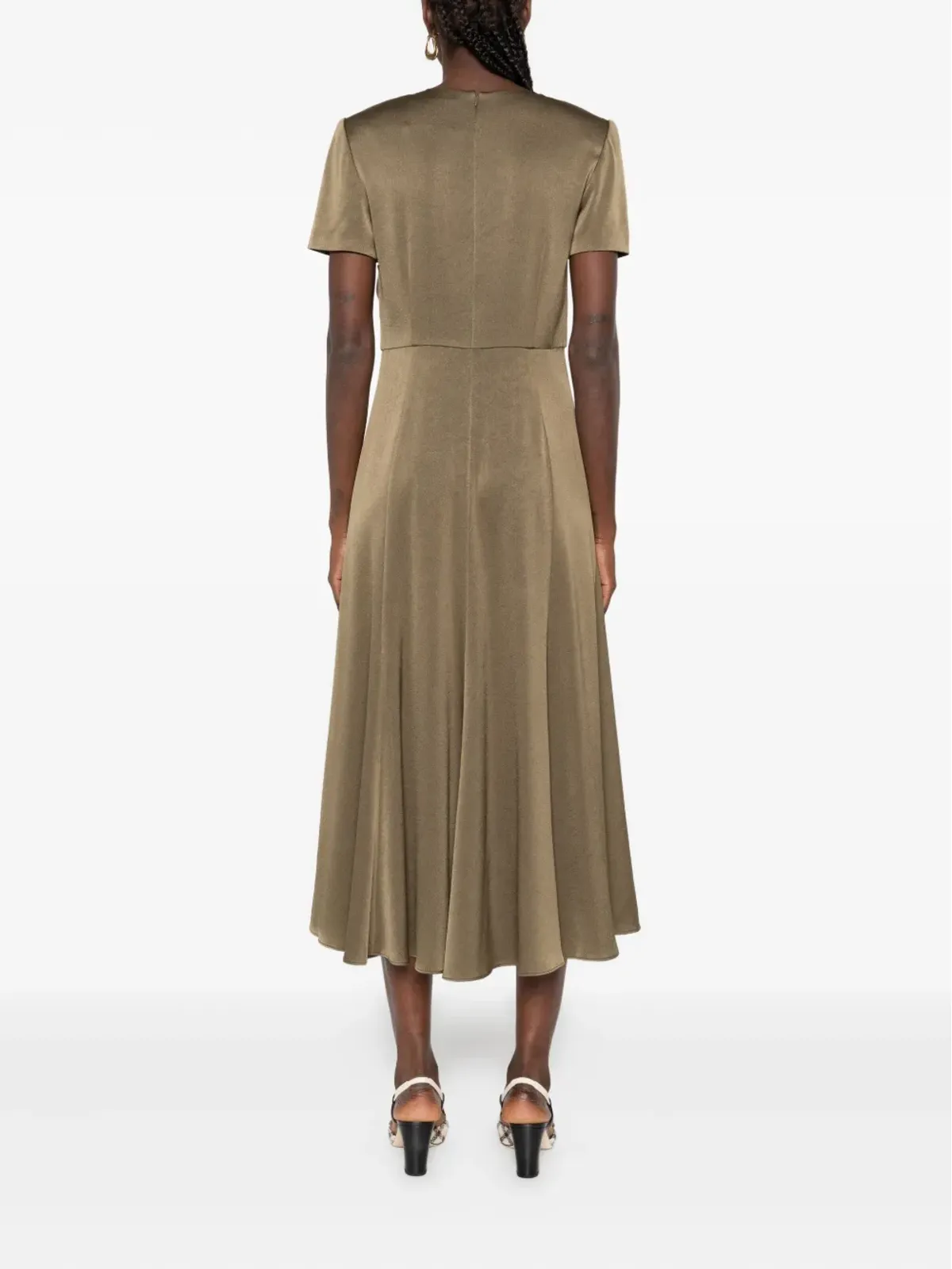 Roland Mouret ノットディテール ミディドレス - 画像4