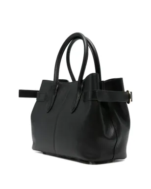 Patrizia Pepe ニュービジネス レザー トートバッグ - ブラック - サムネイル2