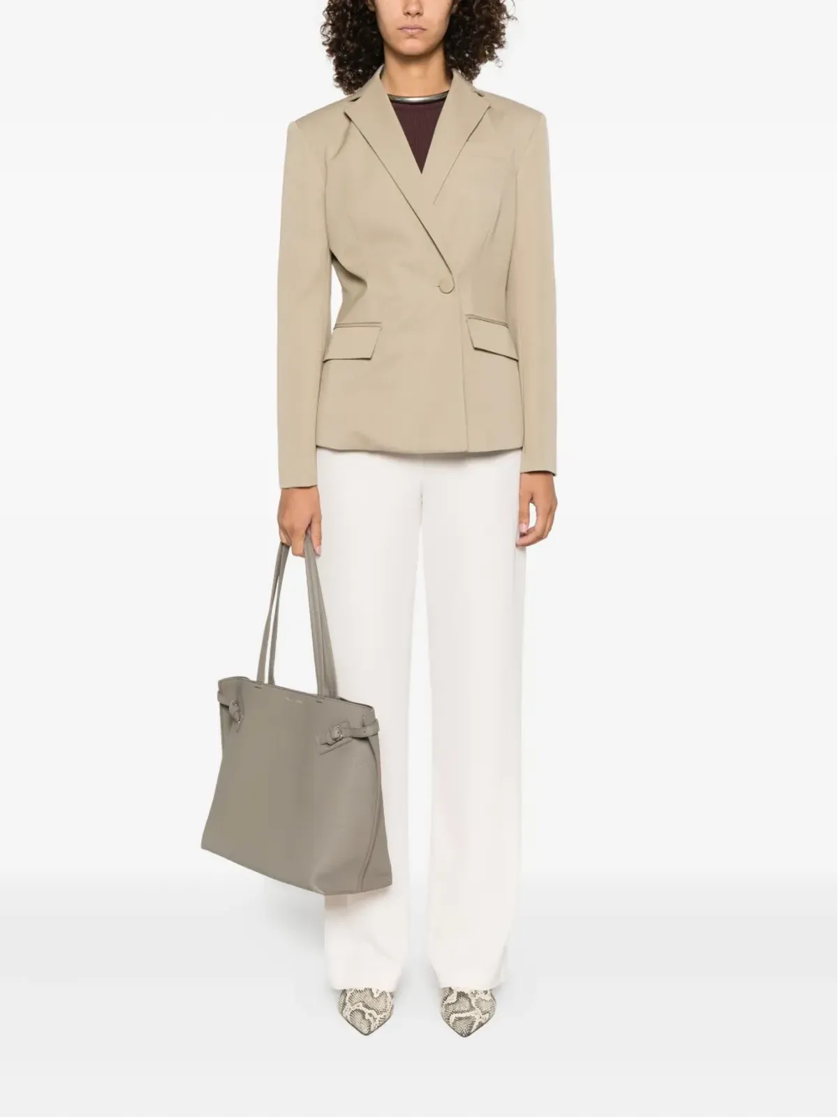 Patrizia Pepe ハイウエスト・パラッツォパンツ - 画像2
